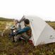 Намет надлегкий двомісний з футпринтом Naturehike Star-River 2 Updated NH17T012-T, 20D, сіро-червоний 6927595716489 фото 6